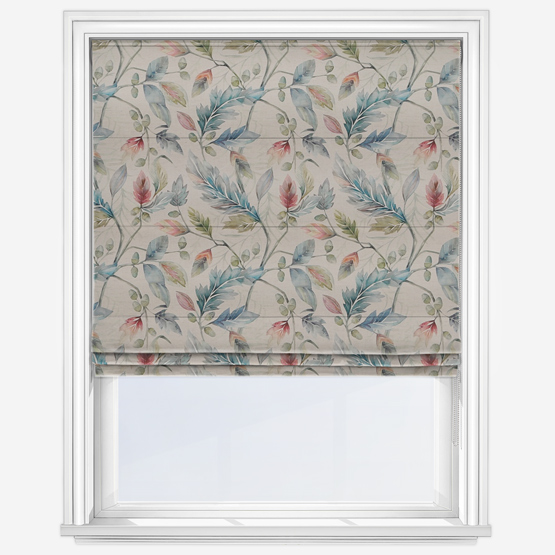 Voyage Danbury Pomegranate Roman Blind