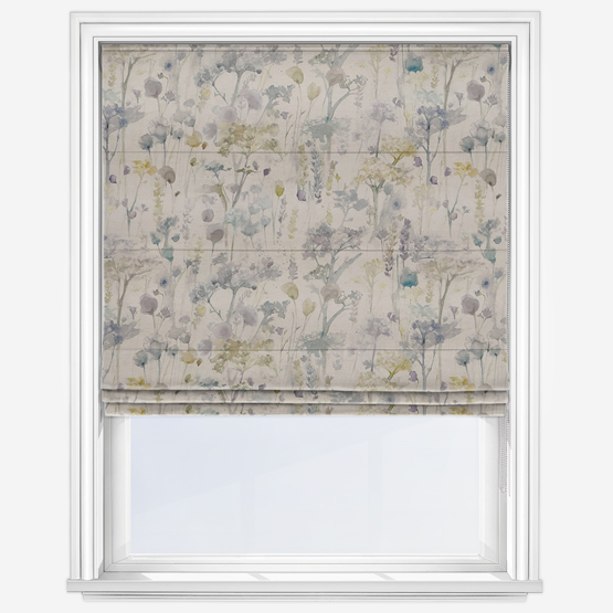 Voyage Ilinizas Lemon Natural Roman Blind