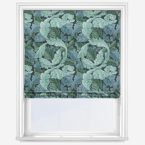 William Morris At Home Acanthus Indigo roman