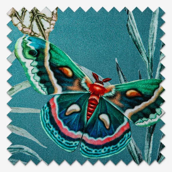 Fiji Teal curtain