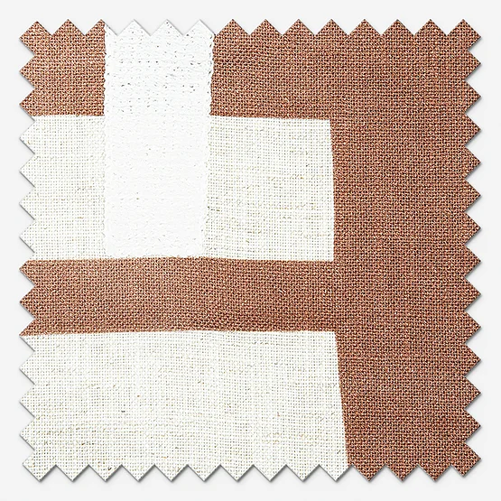 Camengo Brisbane Terracotta cushion