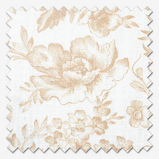 Camengo Celestine Tissu Camel cushion