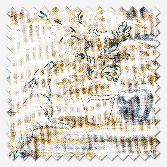 Camengo Gavotte Tissu Multicolore