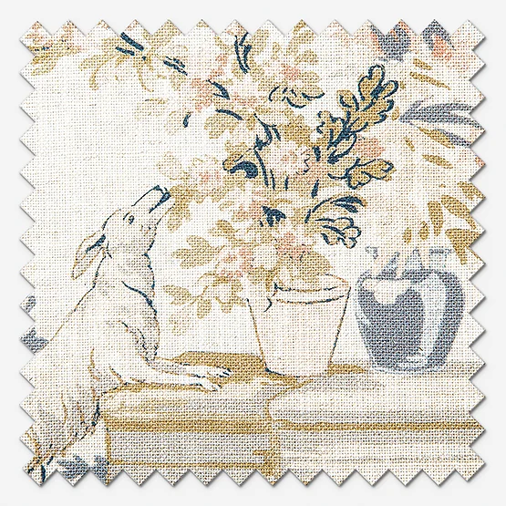 Camengo Gavotte Tissu Multicolore cushion