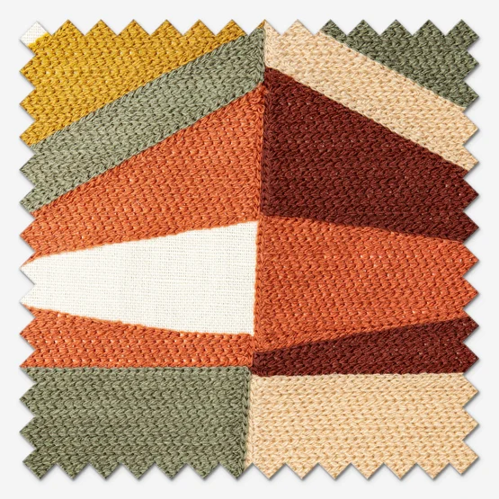 Casamance West Dream Orange Brule Ocre roman