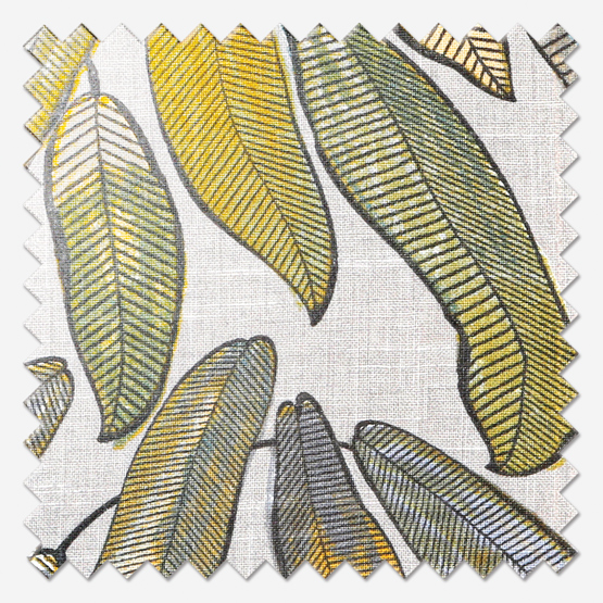 Edinburgh Weavers Tropical Leaf Natural roman