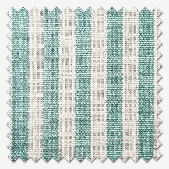 Emily Bond Cornish Stripe Duck Egg roman