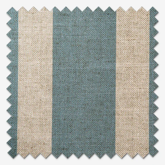 Emily Bond Parasol Stripe Fowey Blue roman