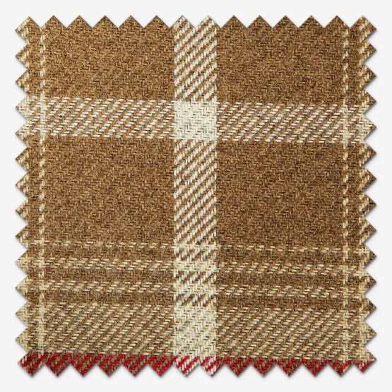 Balmoral Red curtain