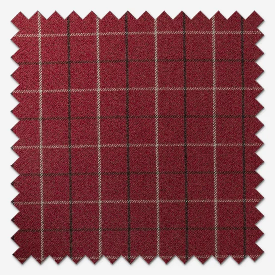 Bamburgh Red curtain