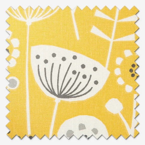Bergen Ochre curtain