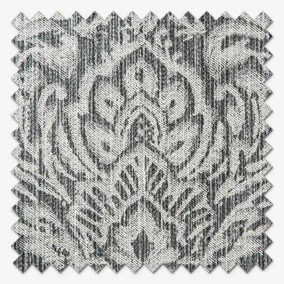 Classic Damask Charcoal roman