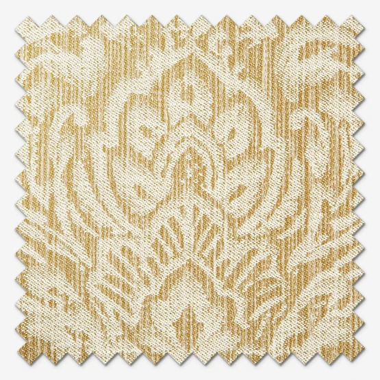 Classic Damask Ochre roman