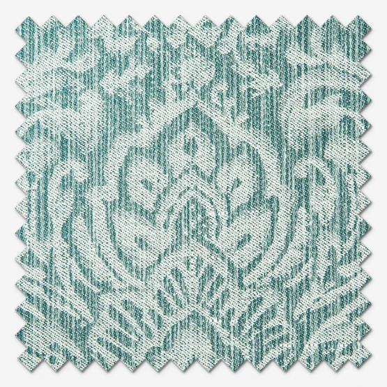 Classic Damask Teal roman