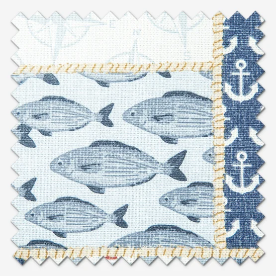 Coast Blue curtain