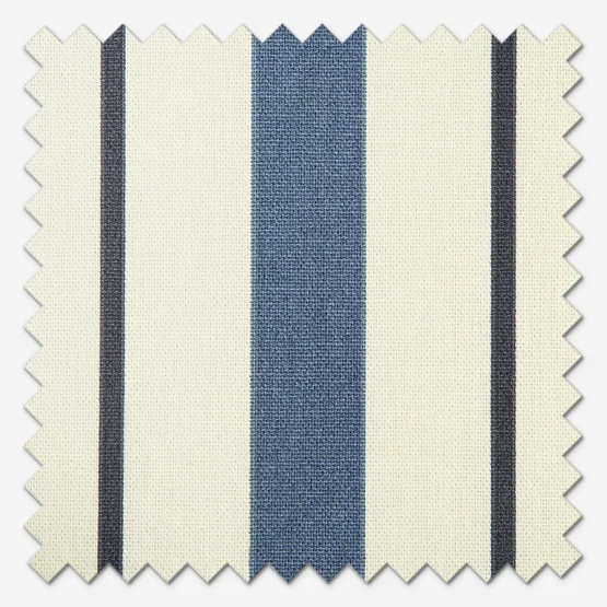 Seaton Stripe Navy cushion