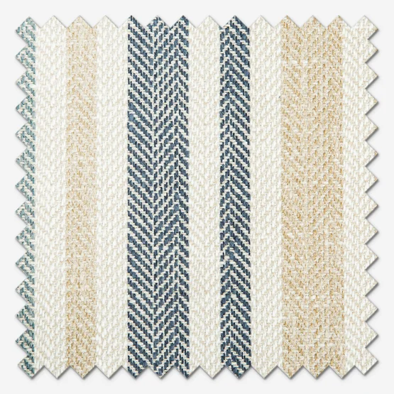Tiverton Stripe Indigo roman