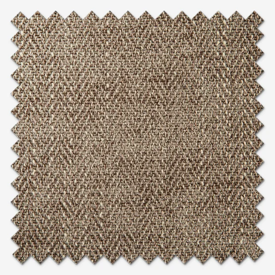 Malaga Herringbone Chocolate cushion