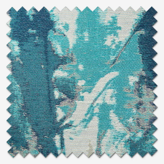 Harlequin Takara Teal curtain