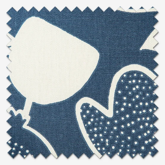 Nordic Indigo curtain