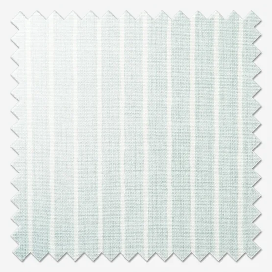 Pencil Stripe Duckegg curtain