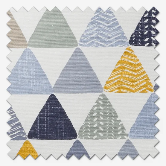 Pyramids Ochre curtain
