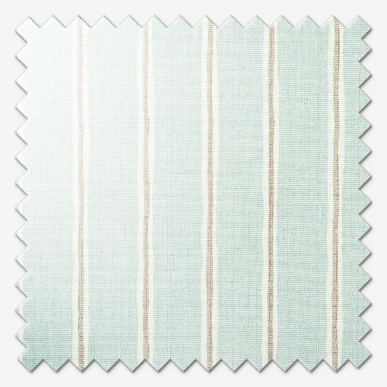Rowing Stripe Duckegg curtain
