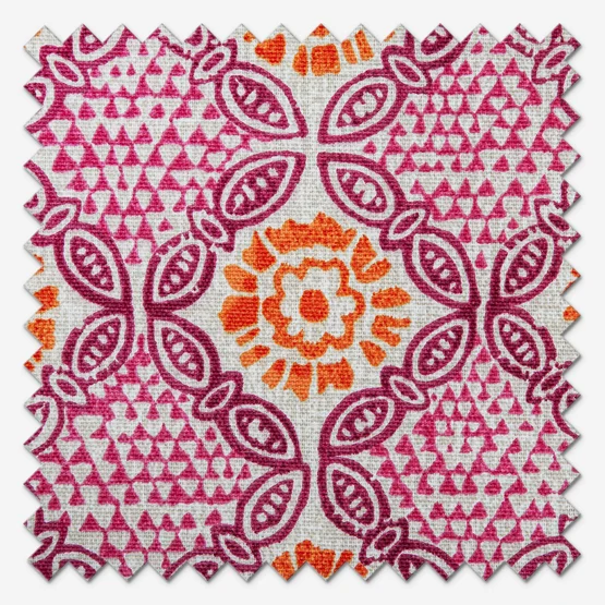 Stardust Hot Pink curtain