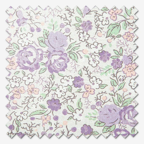 Laura Ashley Rowena Lavender curtain