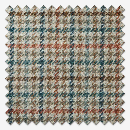 MOON Aveyard Aqua Rust cushion