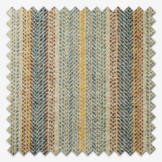 MOON Wentworth Stripe Natural Denim cushion