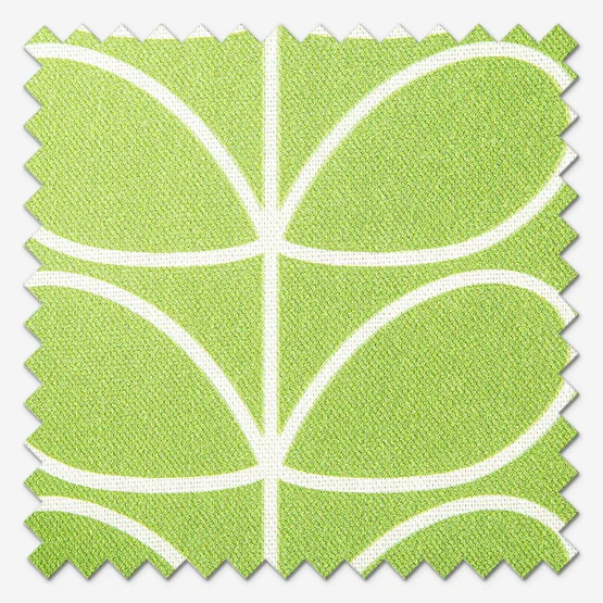 Orla Kiely Linear Stem Chalky Green roman