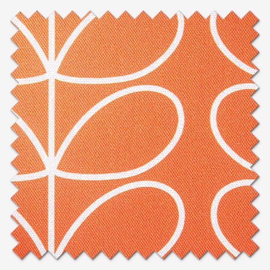 Orla Kiely Linear Stem Persimmon roman