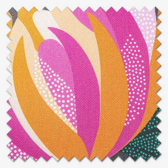 Sara Miller Peony Border Dark Grey roman