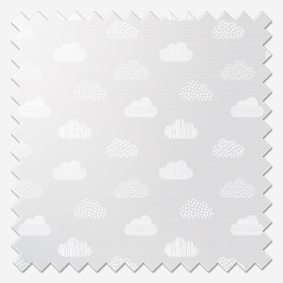 Sonova Studio Doodle Clouds Soft Grey cushion