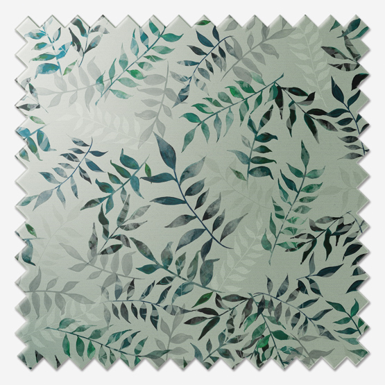 Sonova Studio Kaleidoscope Leaves Sage curtain