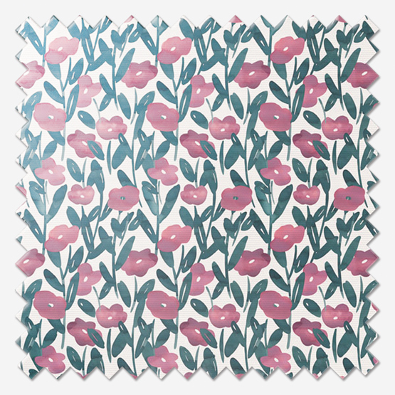 Sonova Studio Poppy Pasture Raspberry cushion