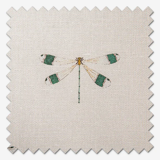 Sophie Allport Water Colour Dragonfly White roman