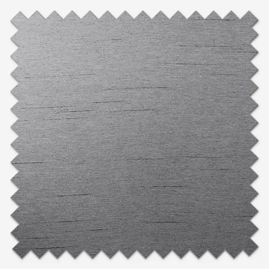 Luxe Faux Silk Platinum roman