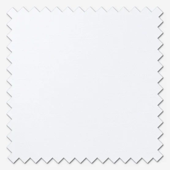 Luxe Faux Silk White roman