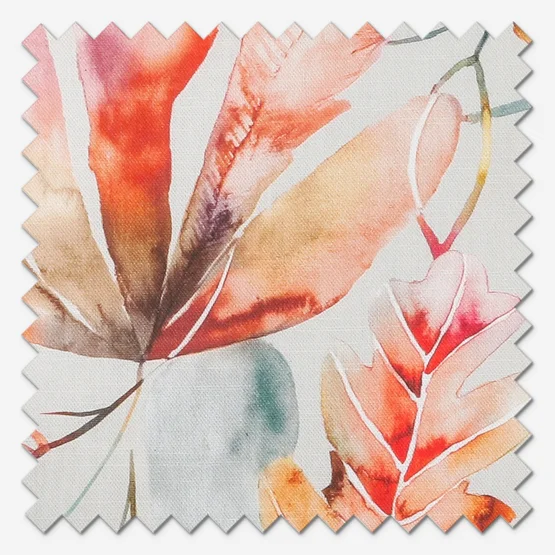 Voyage Conifer Cinnamon curtain