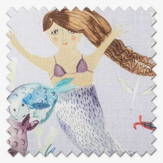 Voyage Mermaid Party Violet cushion