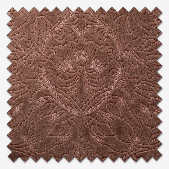 William Morris At Home Lodden Embroidery Clay curtain