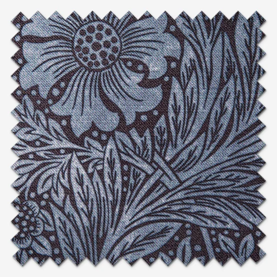 William Morris At Home Marigold Velvet Indigo roman