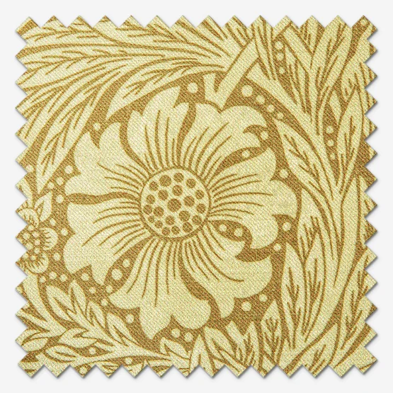 William Morris At Home Marigold Velvet Ochre roman