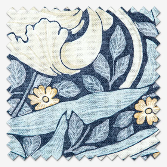 William Morris At Home Pimpernel Indigo curtain