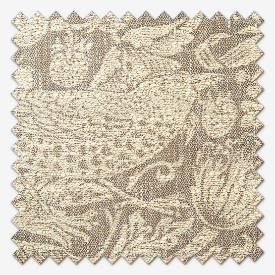 William Morris At Home Strawberry Thief Woven Walnut curtain