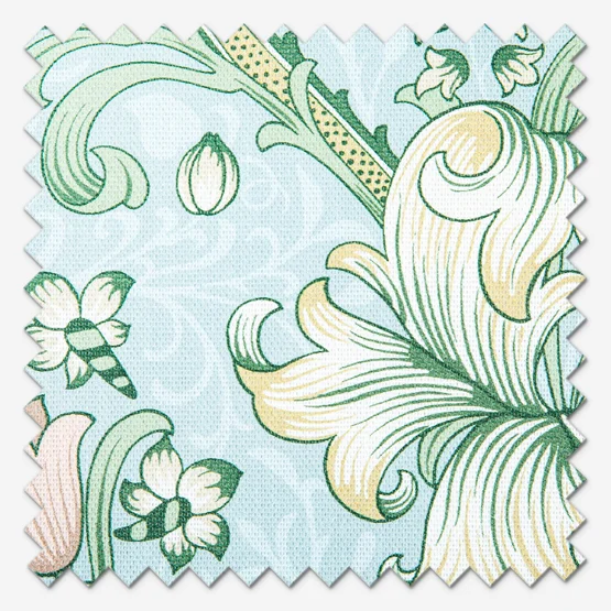 William Morris Golden Lily Apple and Blush curtain