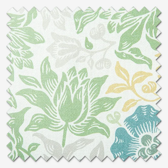 William Morris Mallow Apple and Linen roman