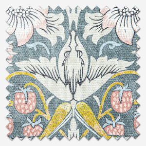 William Morris Strawberry Thief Slate and Blush